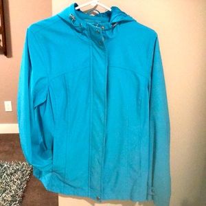 Comfy rain jacket, lightly worn